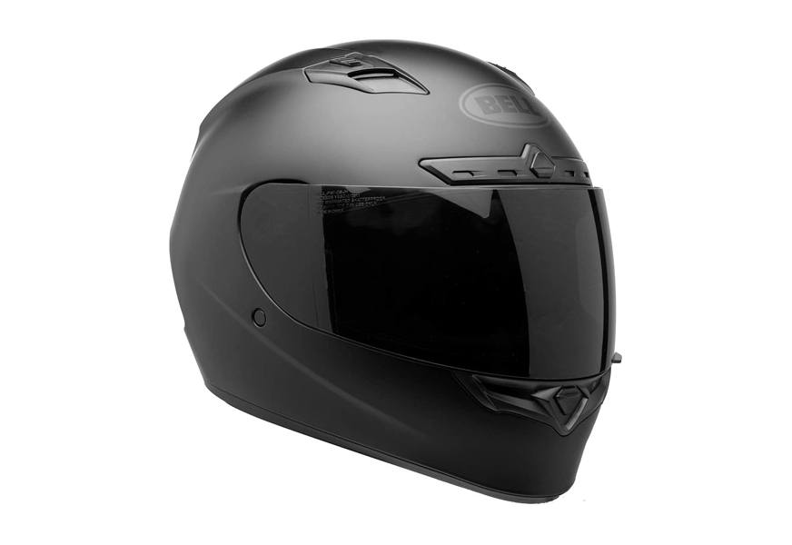 bell qualifier dlx blackout street motorcycle helmet