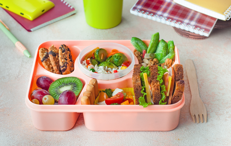 Bentoheaven Premium Bento Box Adult Lunch Box with 2 Compartments