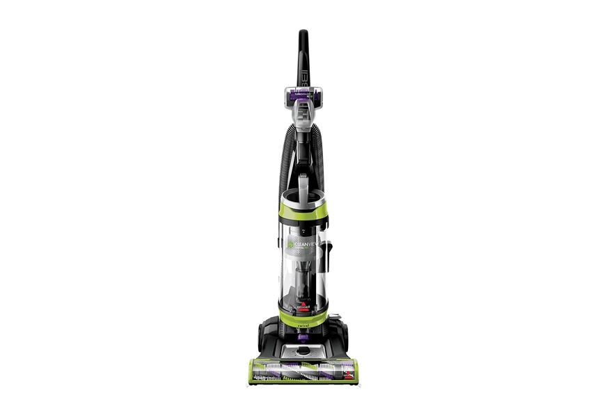 bissell cleanview rewind upright bagless vacuum for pet hair