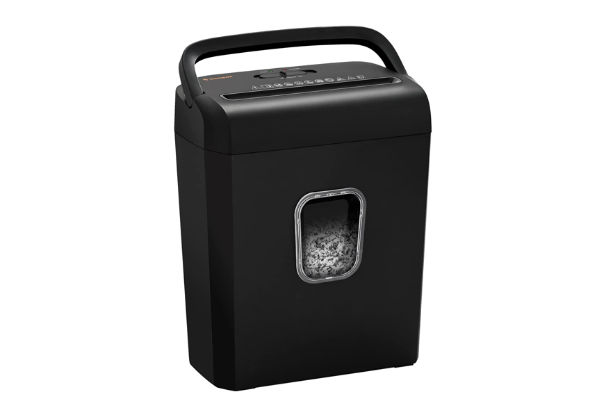bonsaii c234-b 8-sheet cross-cut paper shredder
