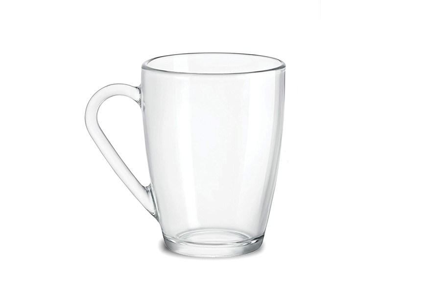 LavoHome Irish Coffee Glass Mugs Footed 10.5 oz.Thick Wall Glass