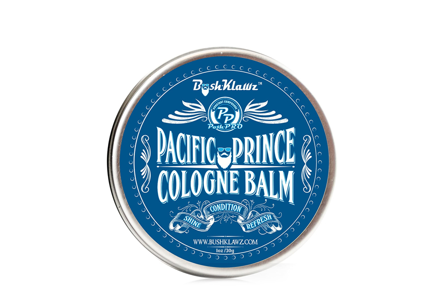 bushklawz pacific prince solid cologne balm fragrance