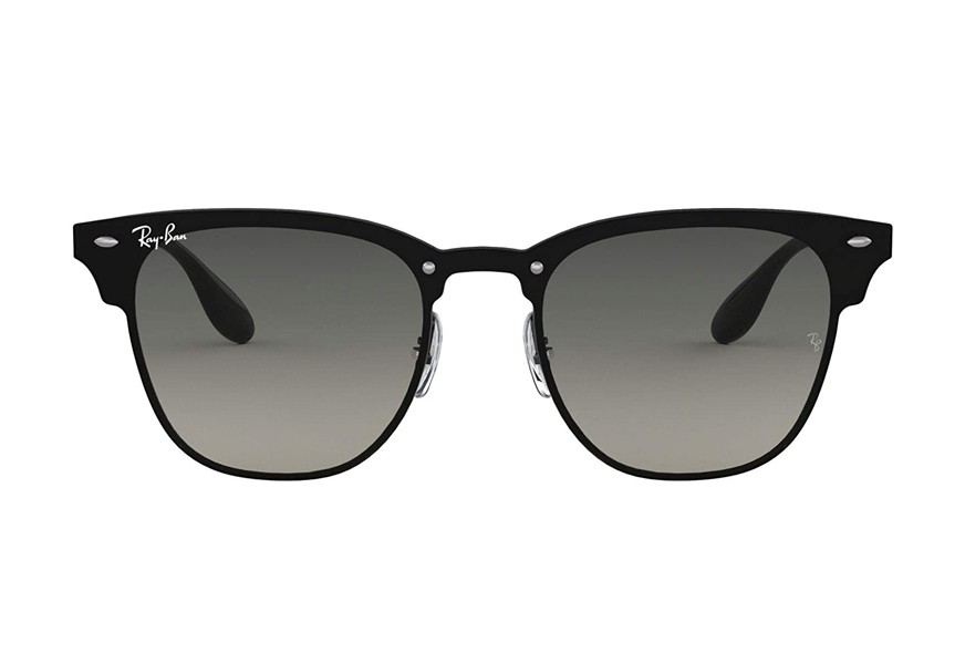 clubmaster blaze black and gray gradient shades