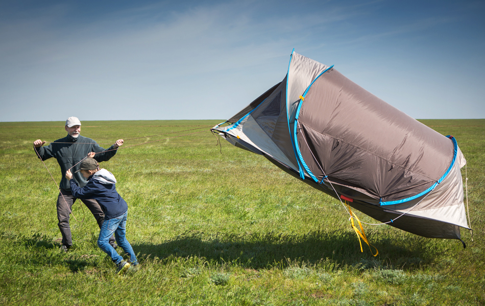 coleman blow up tent faq