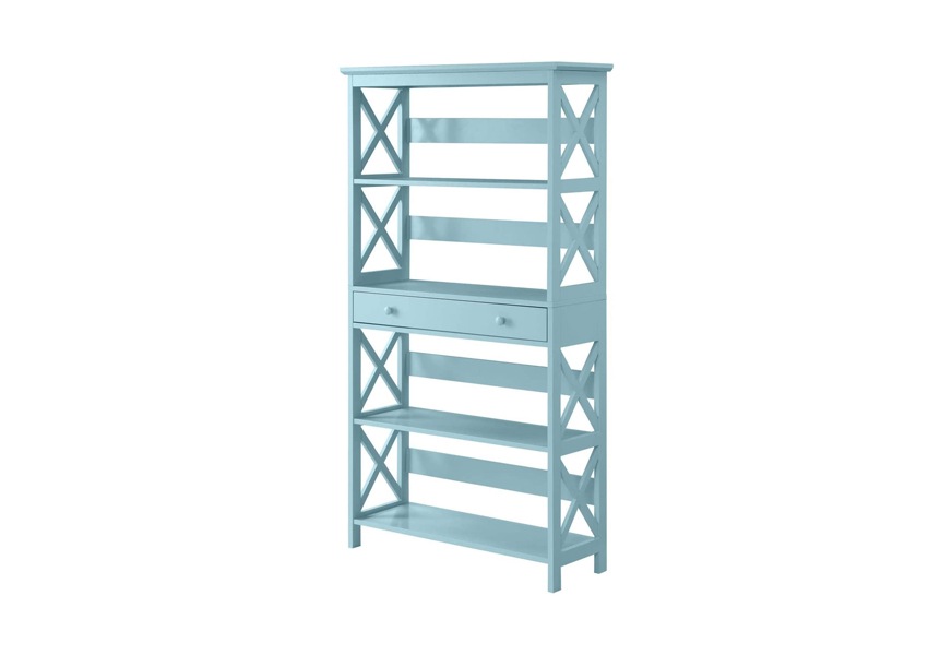 convenience concepts oxford 5 tier bookcase