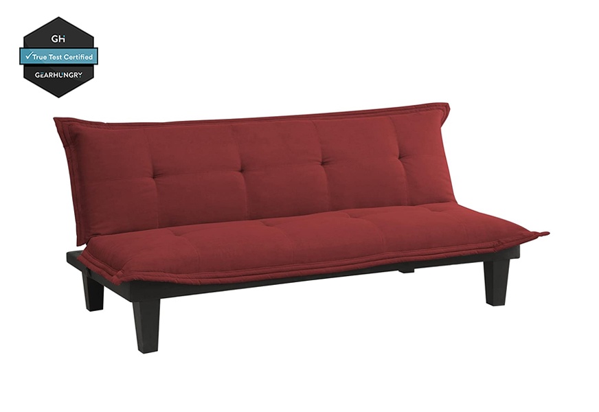 dhp lodge convertible futon couch bed