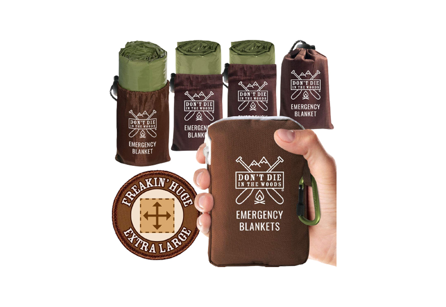 don’t die in the woods world’s toughest emergency blankets