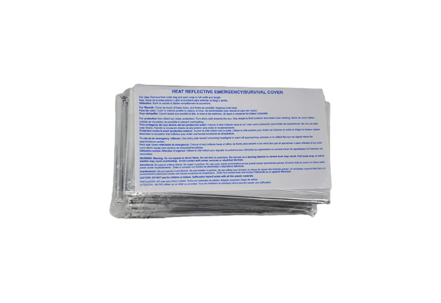 dukal heat reflective emergency blanket