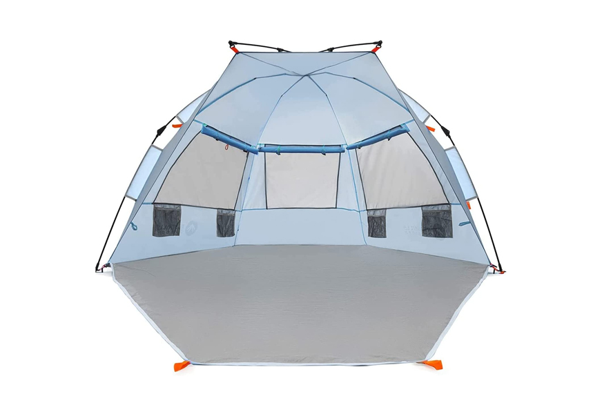 easthills easy up beach tent
