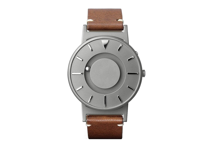 eone bradley titanium classic italian brown leather