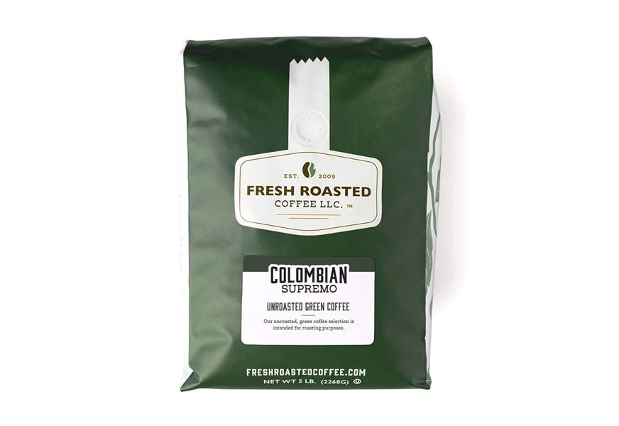 fresh roasted coffee llc green unroasted colombian supremo coffee beans