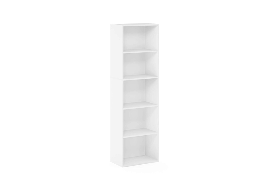 furinno reversible color open shelf bookcase