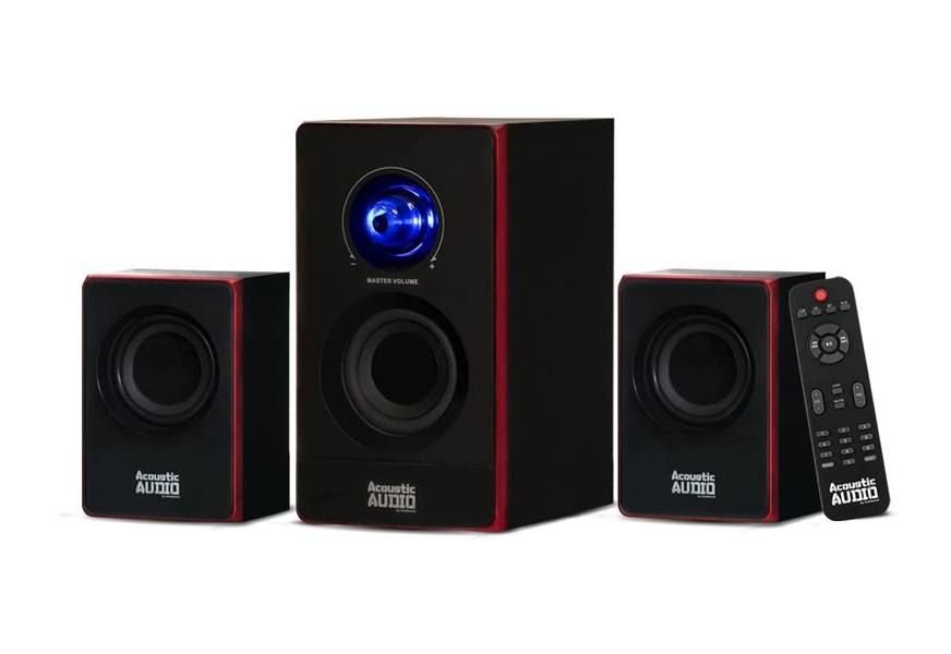 goldwood acoustic audio 2.1 bluetooth speaker system