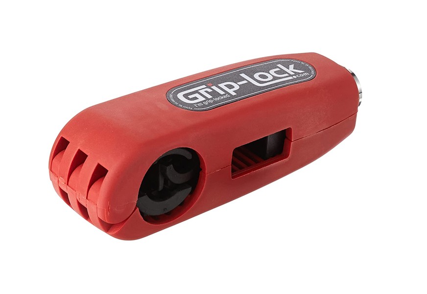 grip lock handlebar security motorcycle lock