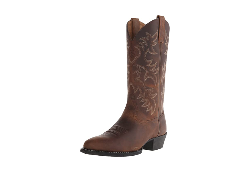 heritage r toe western cowboy boot