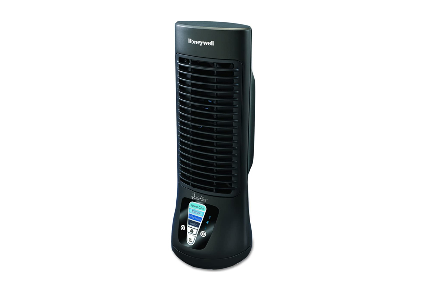 honeywell quietset mini tower table fan