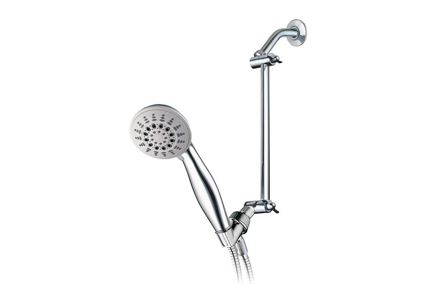 hotel spa solid brass adjustable shower head holder
