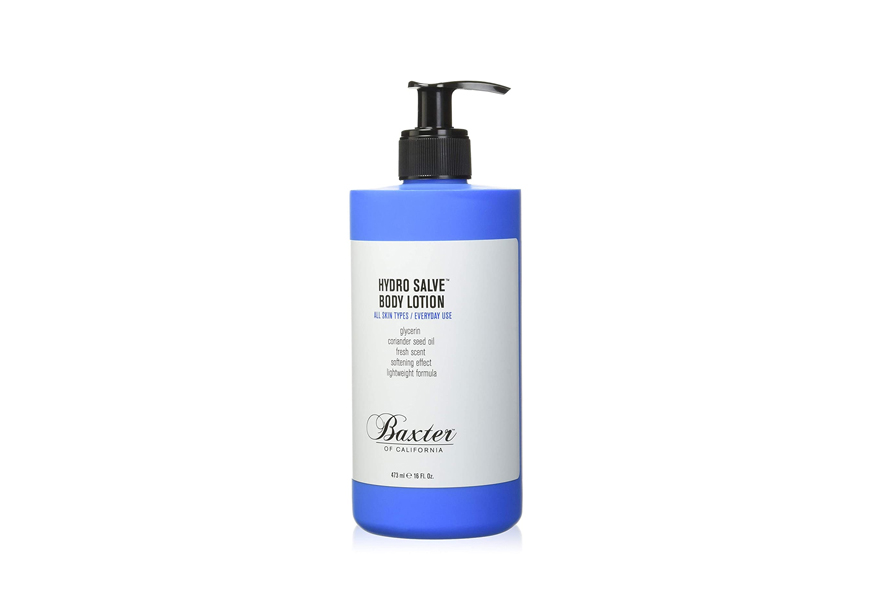 hydro salve body lotion, baxter of california