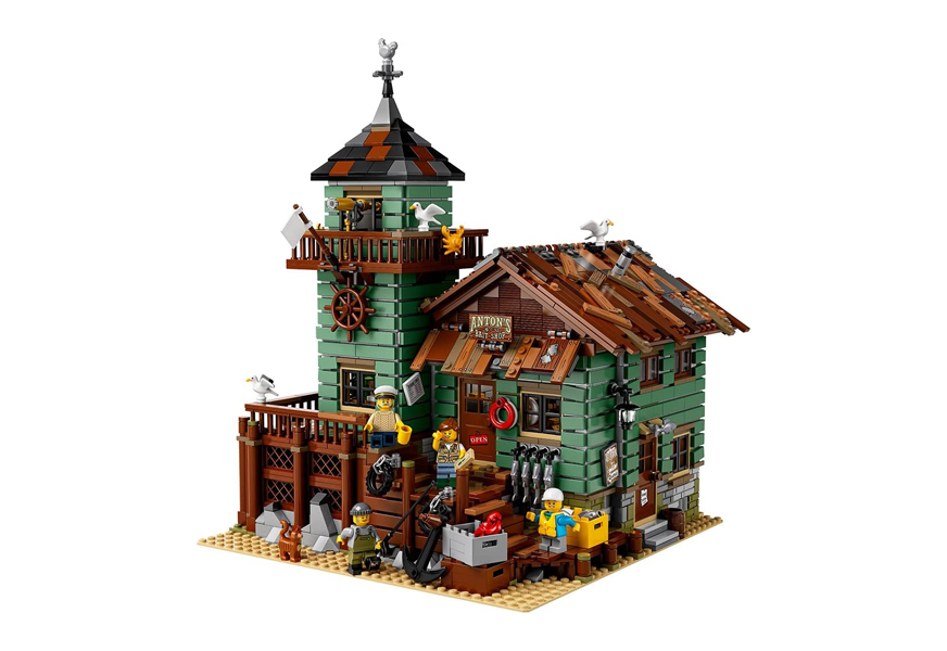 ideas old fishing store lego set