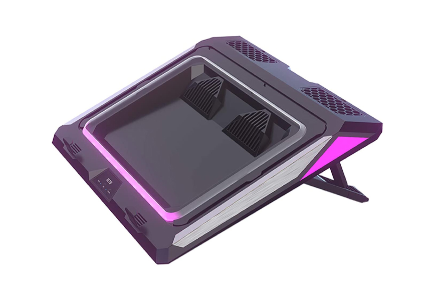 iets gt300 double blower laptop cooling pad