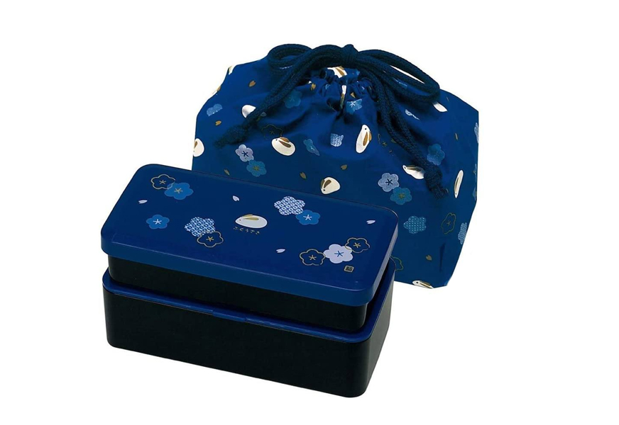 japanese traditional rabbit blossom bento box set