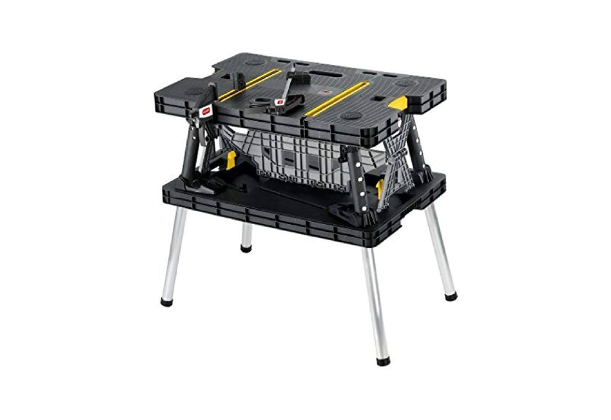 keter folding compact portable workbench