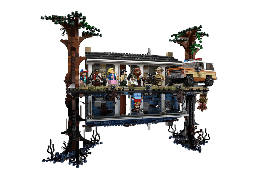 lego stranger things the upside down building kit