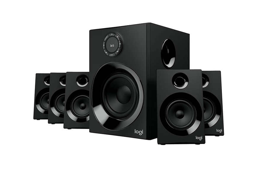 logitech z606 5.1 surround sound speaker system