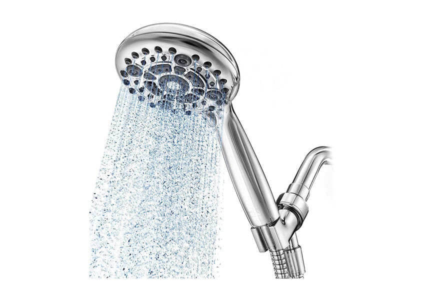 lokby 6 setting high pressure handheld shower head