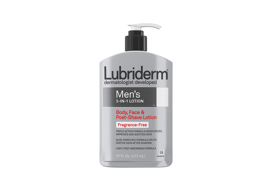 lubriderm mens 3-in-1 lotion