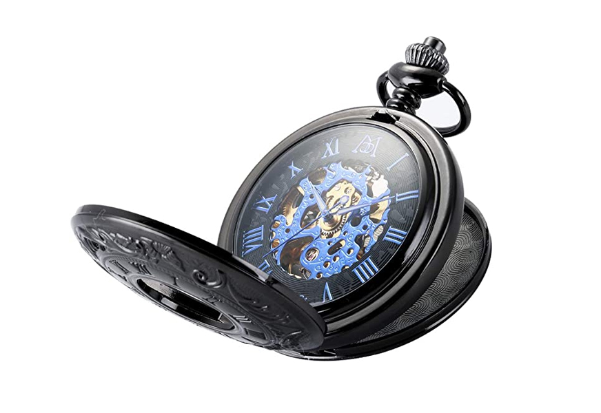 manchda mechanical front pocket watches