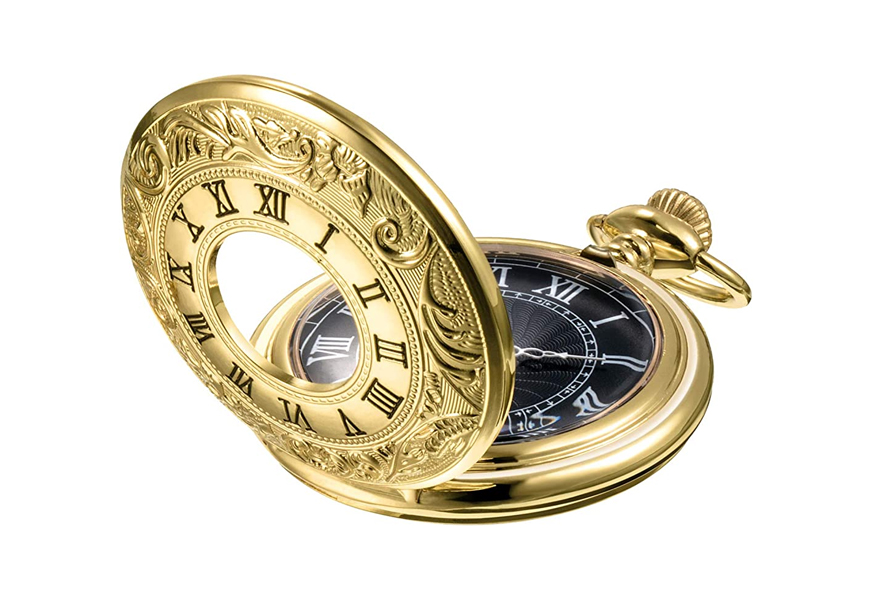 mudder vintage front pocket watch