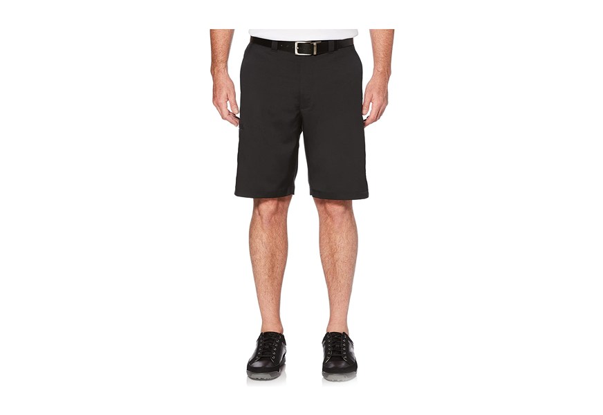 pga tour men's flat front active waistband cargo short