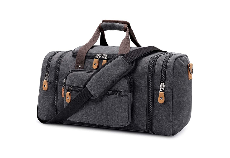 plambag canvas duffel bag