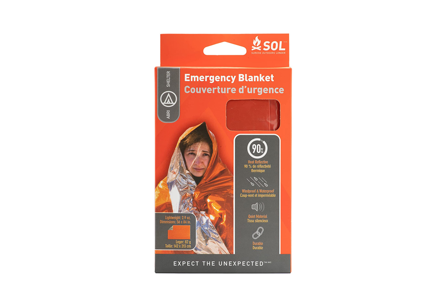 s.o.l. reflective emergency blanket