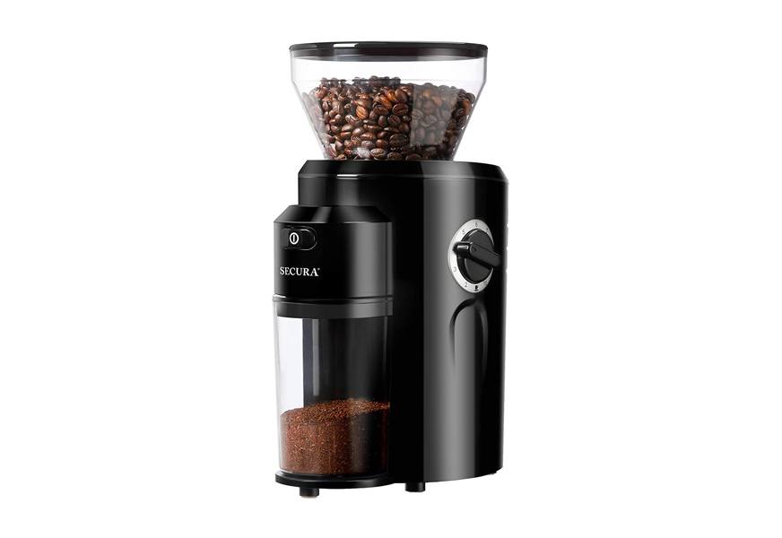 secura burr coffee grinder