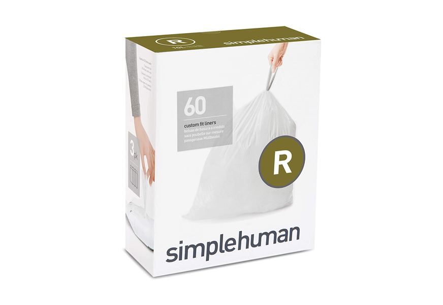 simplehuman code r custom fit drawstring trash bags