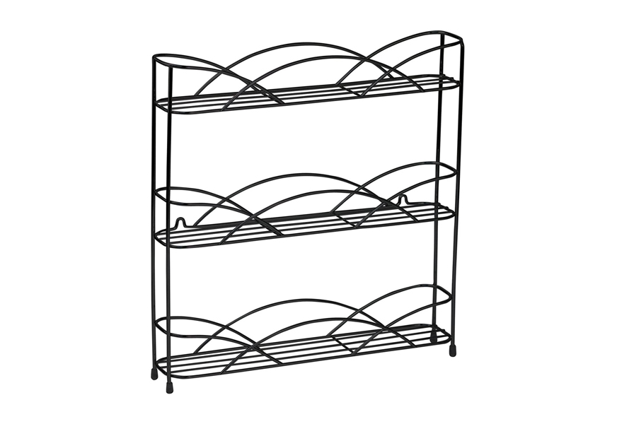 spectrum diversified countertop 3 tier spice rack
