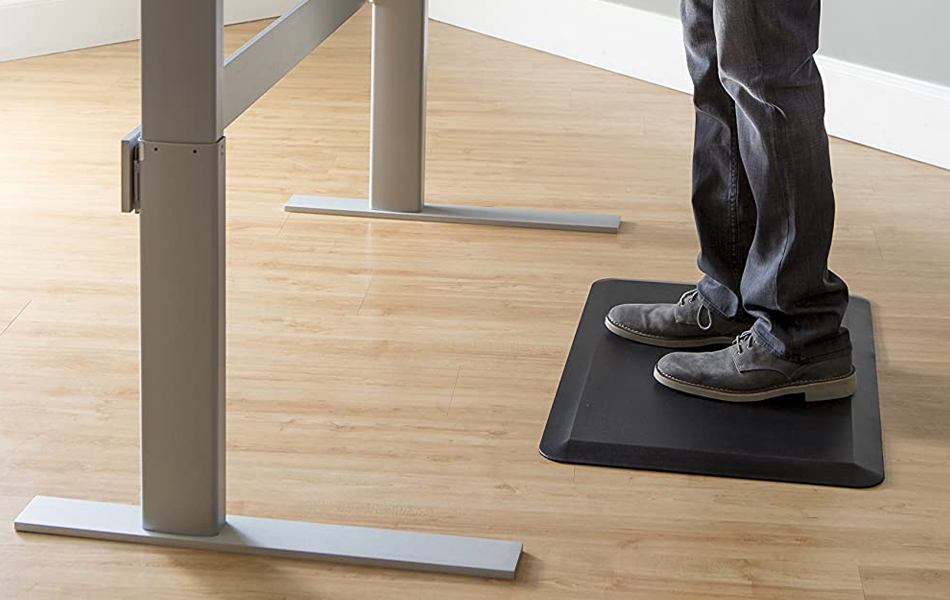 Uncaged Ergonomics Premium Standing Desk Anti-Fatigue Comfort Floor Mat for Office