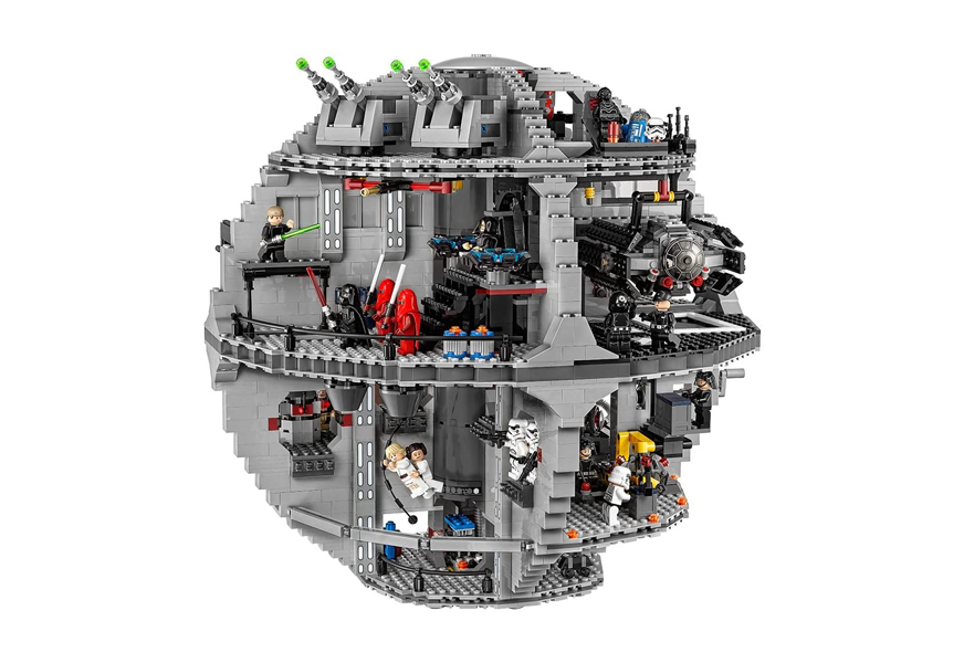 star wars death star lego set