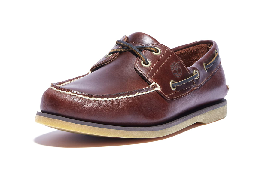 timberland mens classic two-eye boat shoe