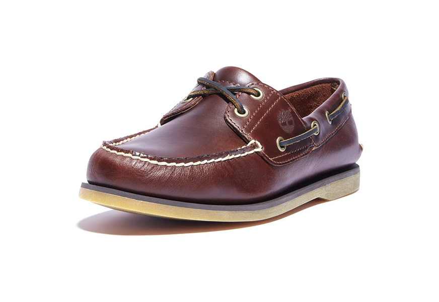 timberland men’s classic two-eye boat shoe