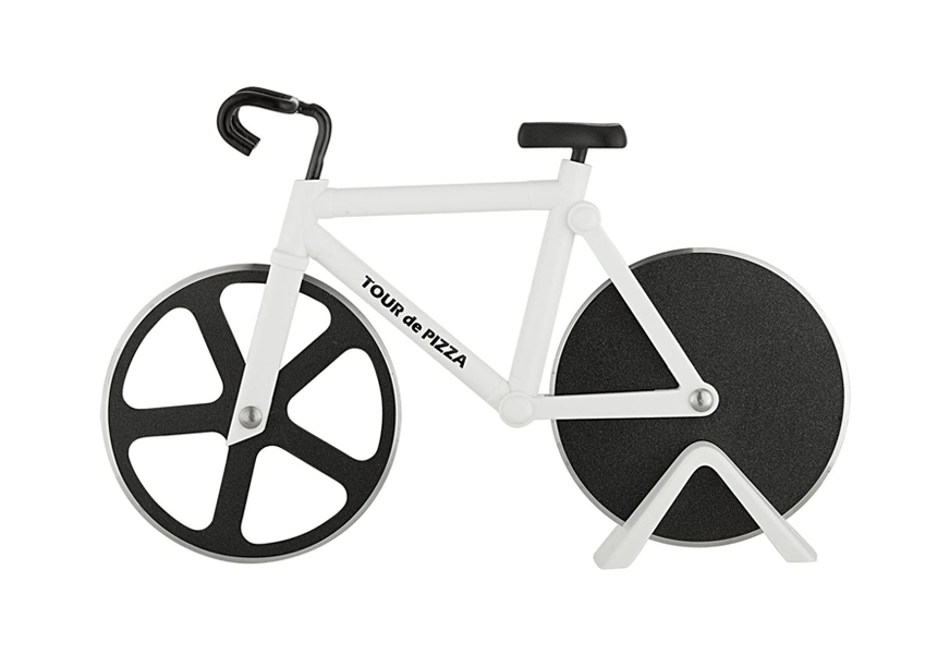 tour de pizza bicycle pizza cutter