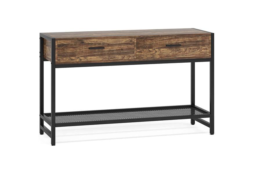 tribesigns console drawers