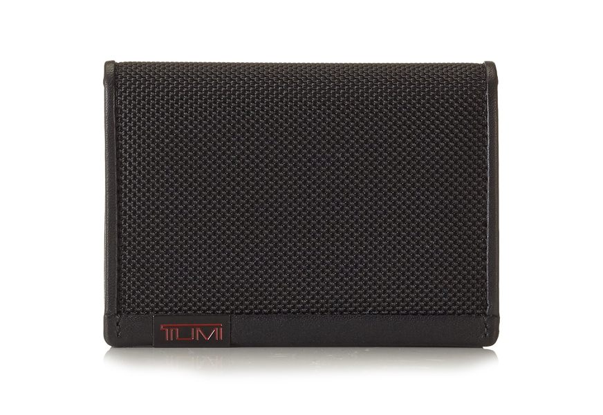 tumi men's alpha gusseted card case with id display