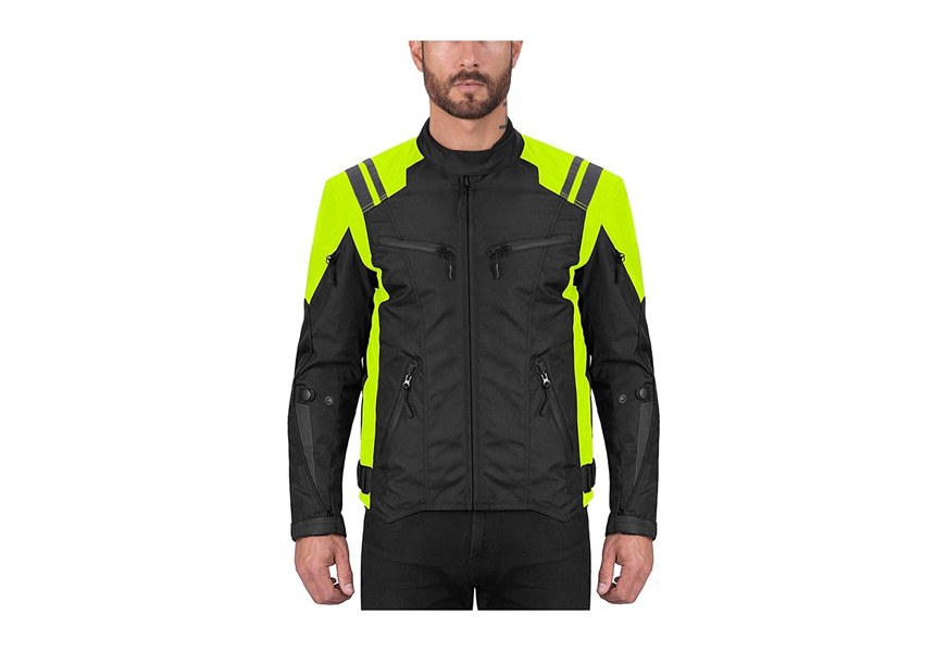 viking cycle ironborn textile waterproof motorcycle jacket