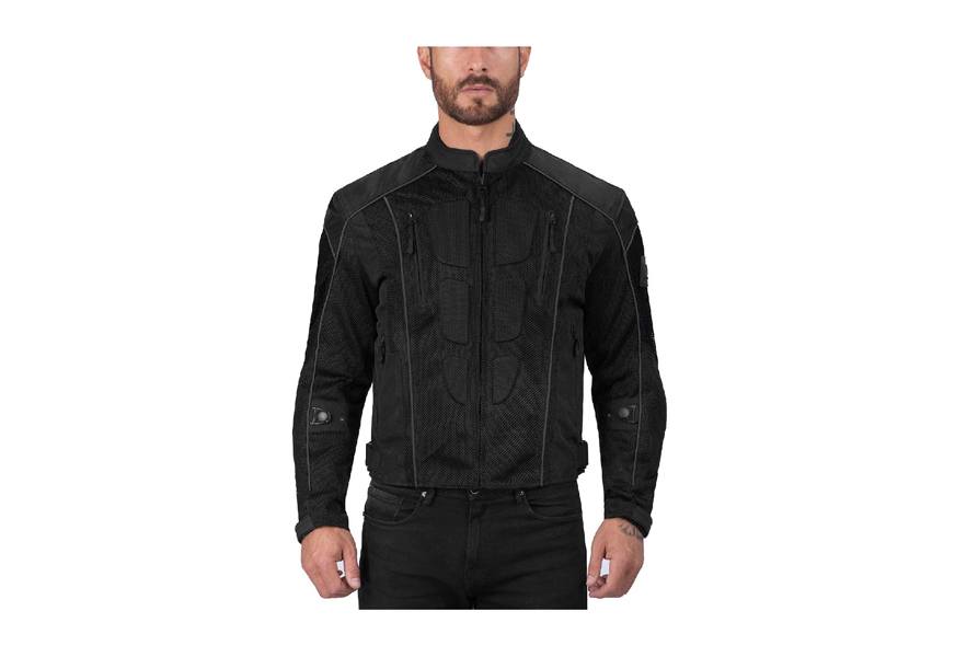 viking cycle warlock textile mesh motorcycle jacket