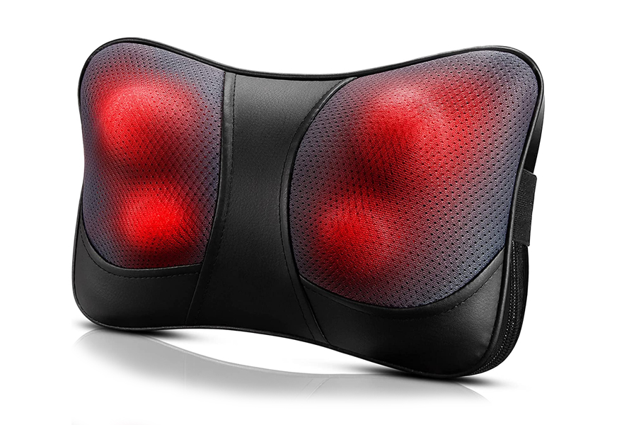 Viktor Jurgen Neck Massage Pillow Shiatsu Deep Kneading Shoulder Back and Foot