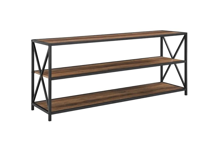 we furniture entryway console bookshelf