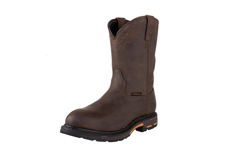 workhog pull-on waterproof pro ariat boot
